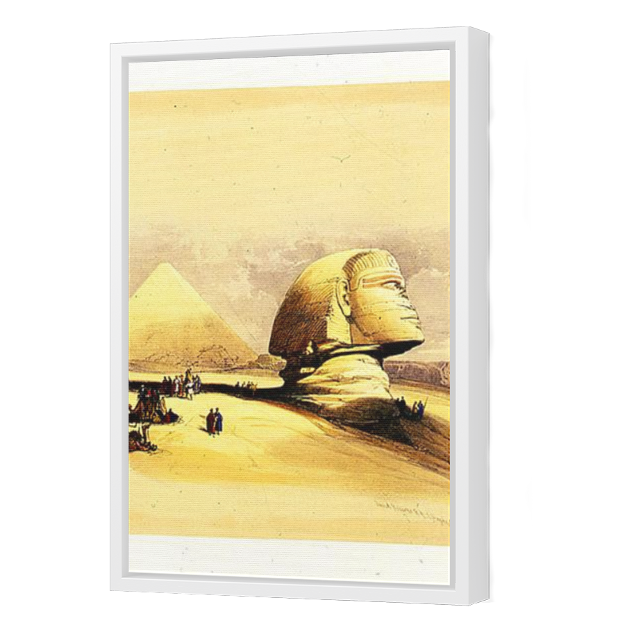 Thumbnail for Canvas - White Floating Frame