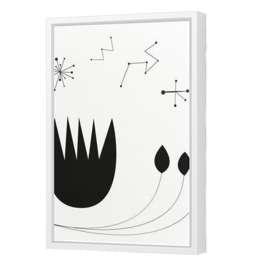 Thumbnail for Canvas - White Floating Frame