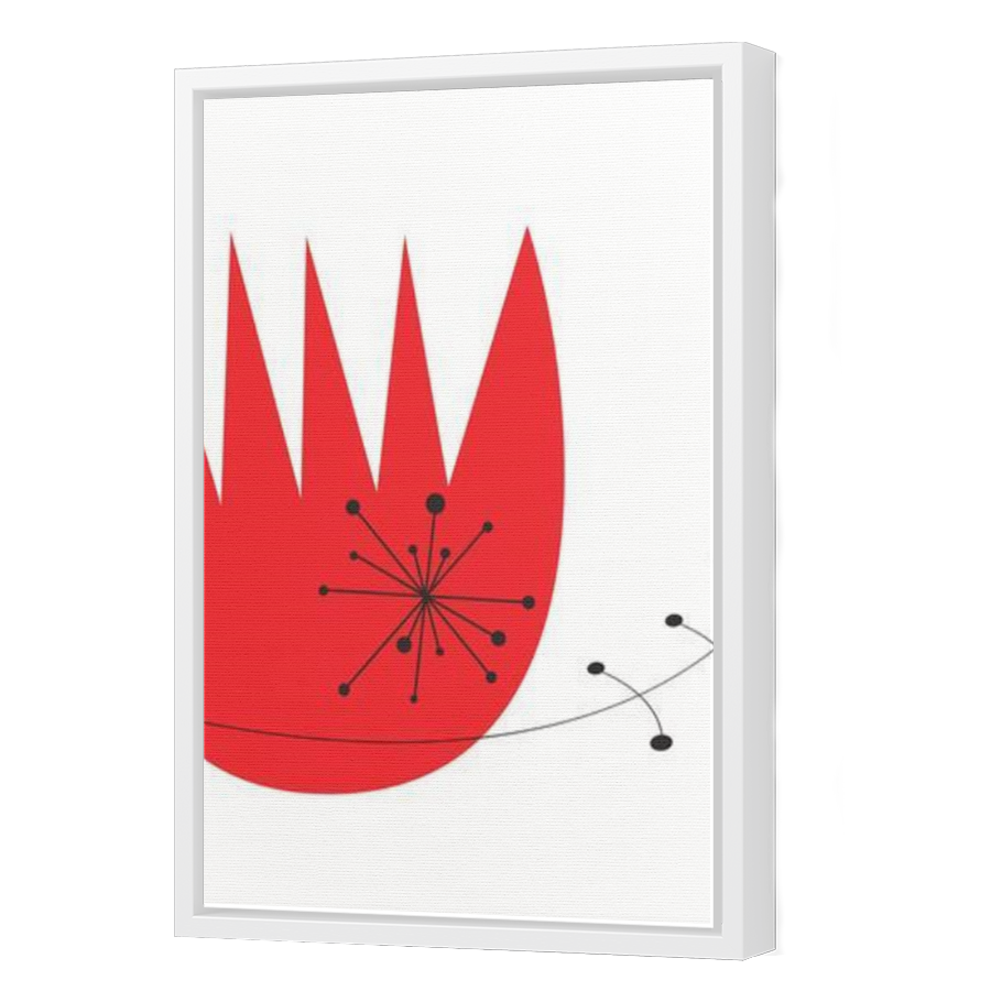 Thumbnail for Canvas - White Floating Frame