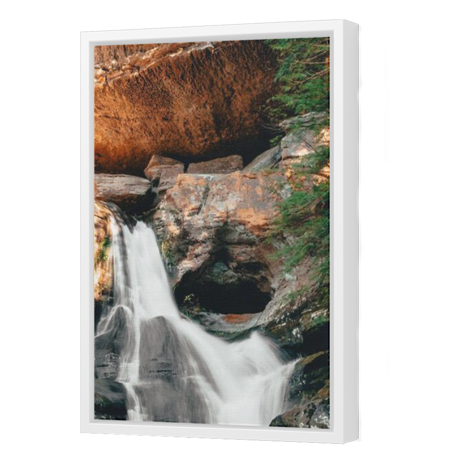 Thumbnail for Canvas - White Floating Frame