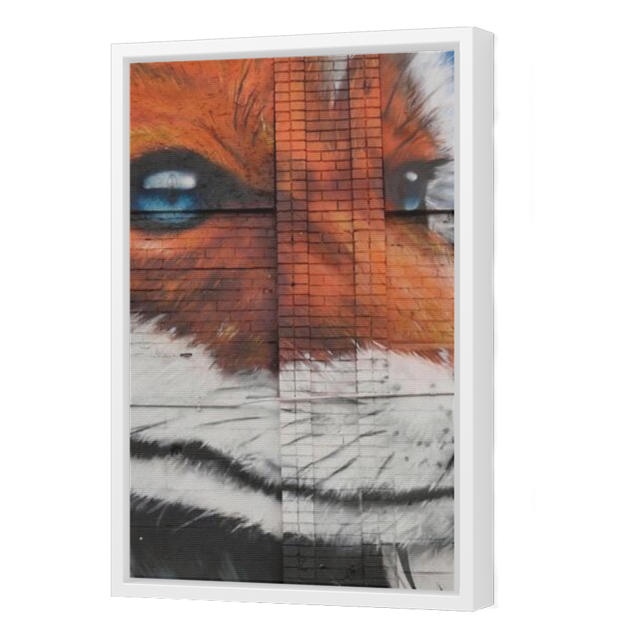 Thumbnail for Canvas - White Floating Frame