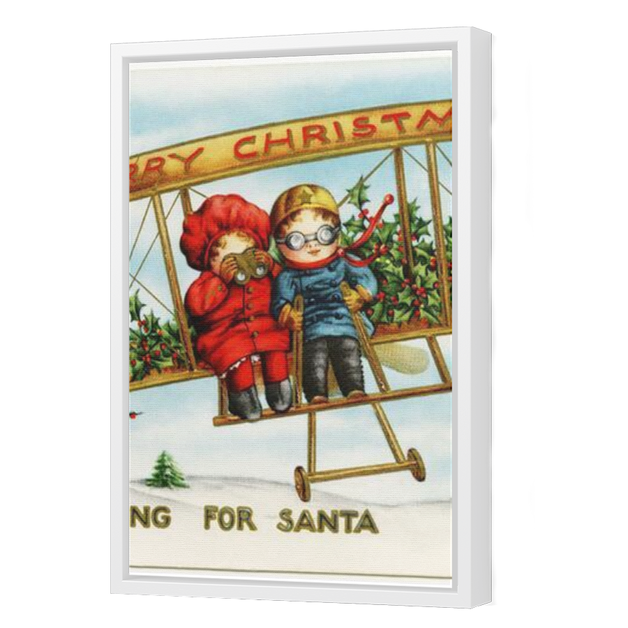 Thumbnail for Canvas - White Floating Frame