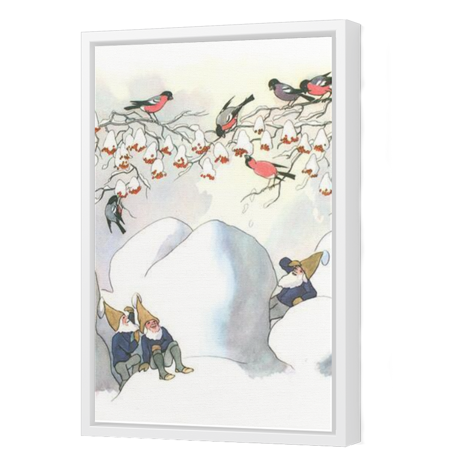 Thumbnail for Canvas - White Floating Frame