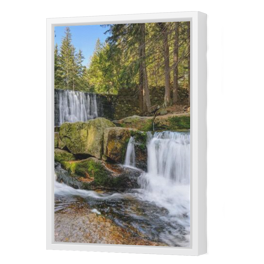 Thumbnail for Canvas - White Floating Frame