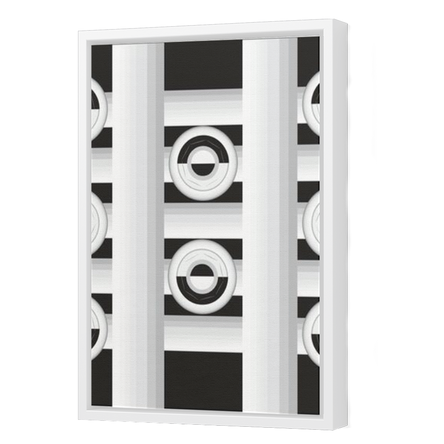 Thumbnail for Canvas - White Floating Frame