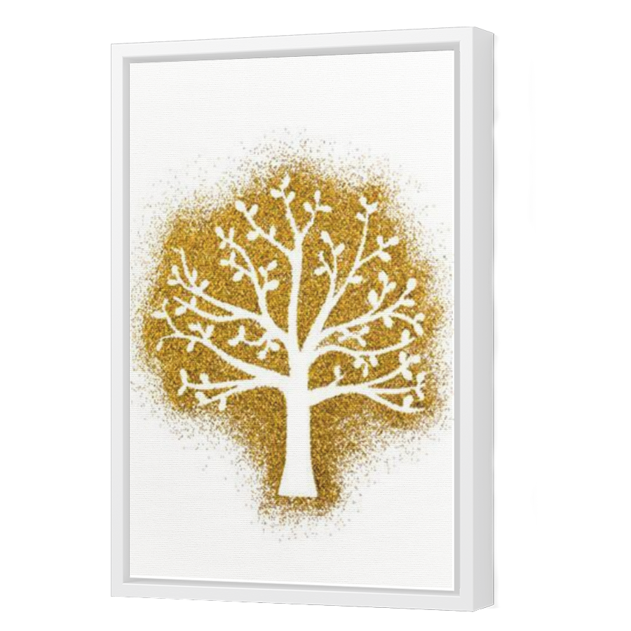 Thumbnail for Canvas - White Floating Frame