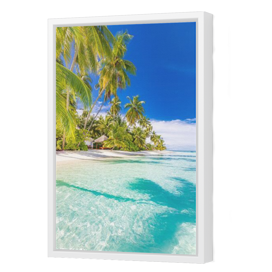 Thumbnail for Canvas - White Floating Frame