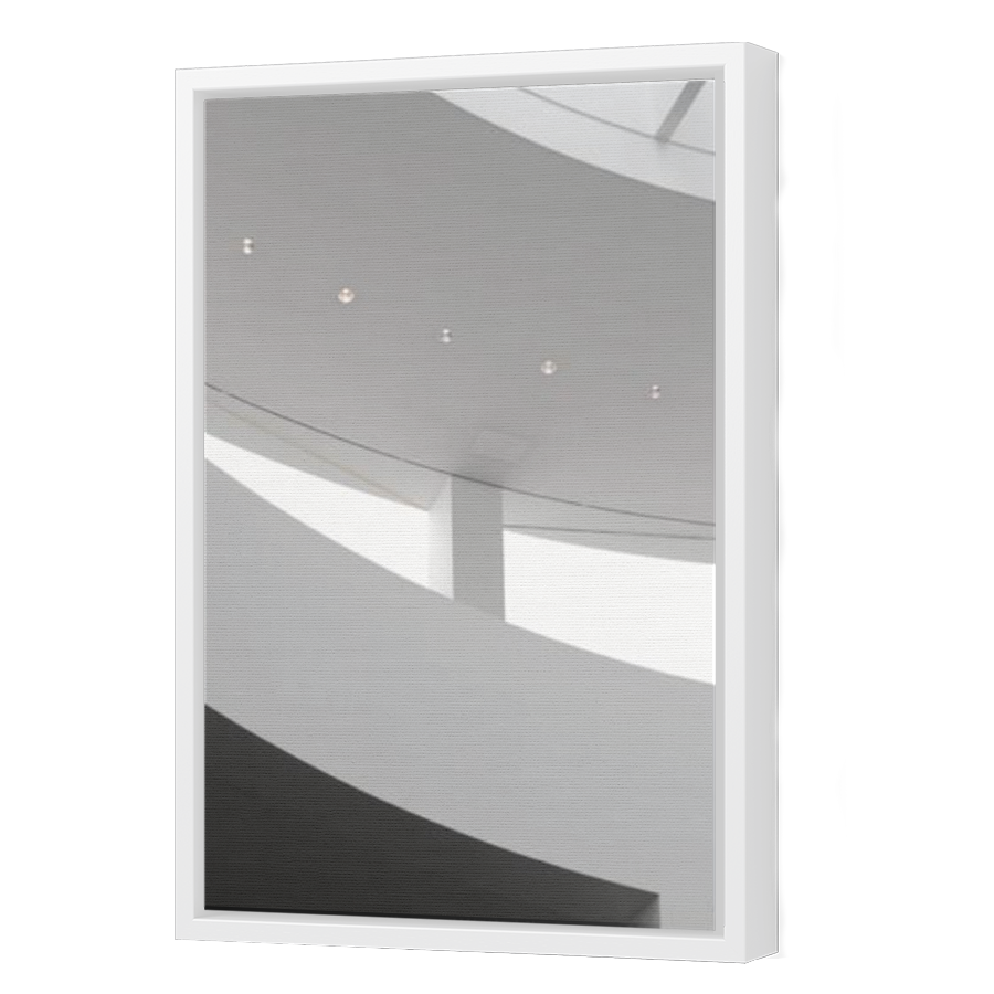Thumbnail for Canvas - White Floating Frame