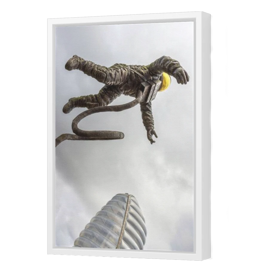 Thumbnail for Canvas - White Floating Frame