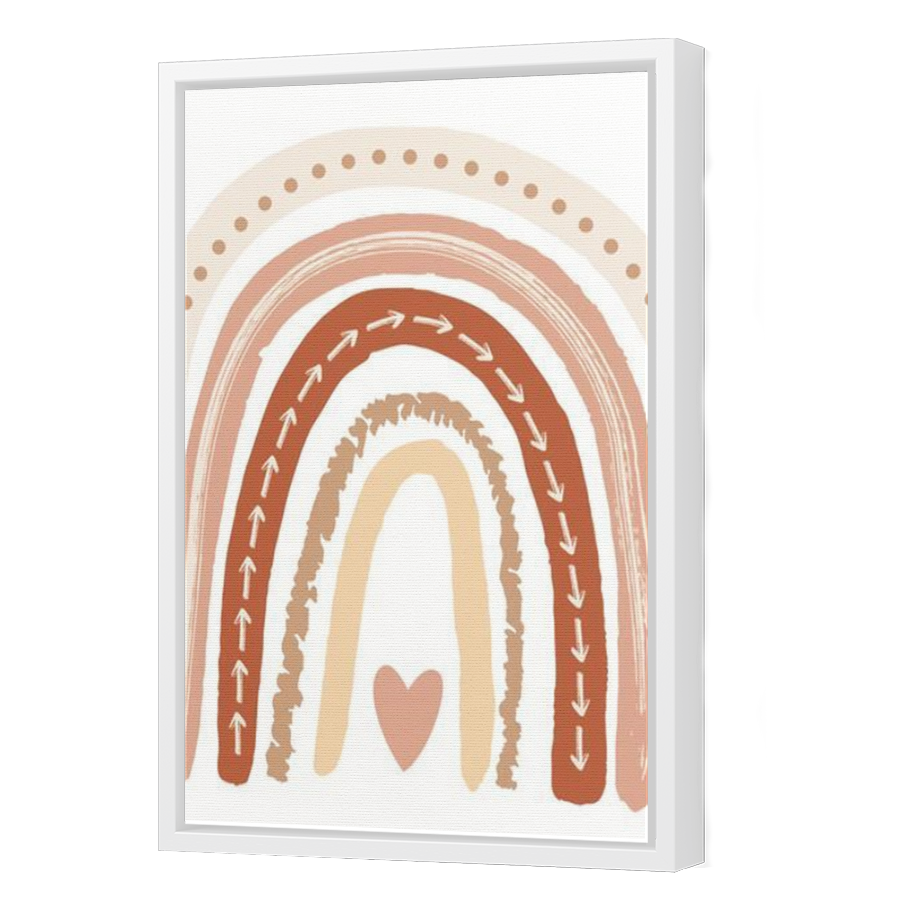 Thumbnail for Canvas - White Floating Frame