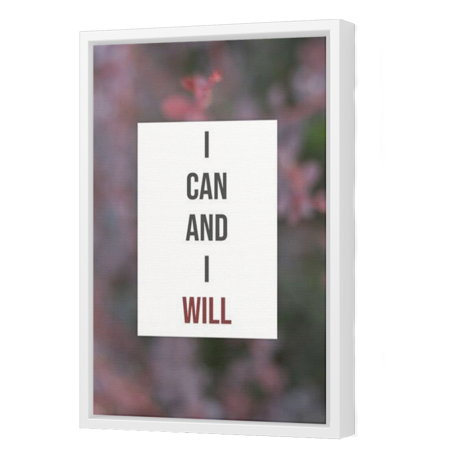Thumbnail for Canvas - White Floating Frame