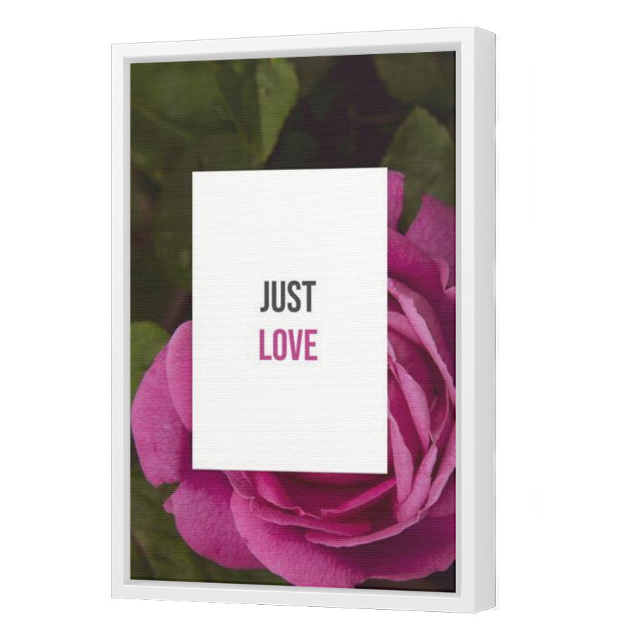 Thumbnail for Canvas - White Floating Frame