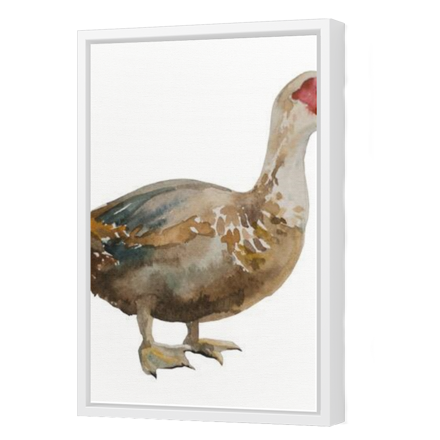 Thumbnail for Canvas - White Floating Frame