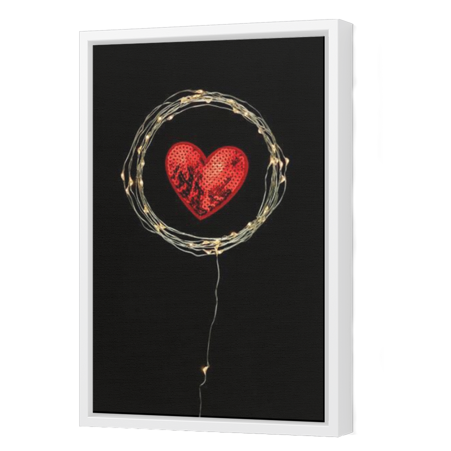 Thumbnail for Canvas - White Floating Frame