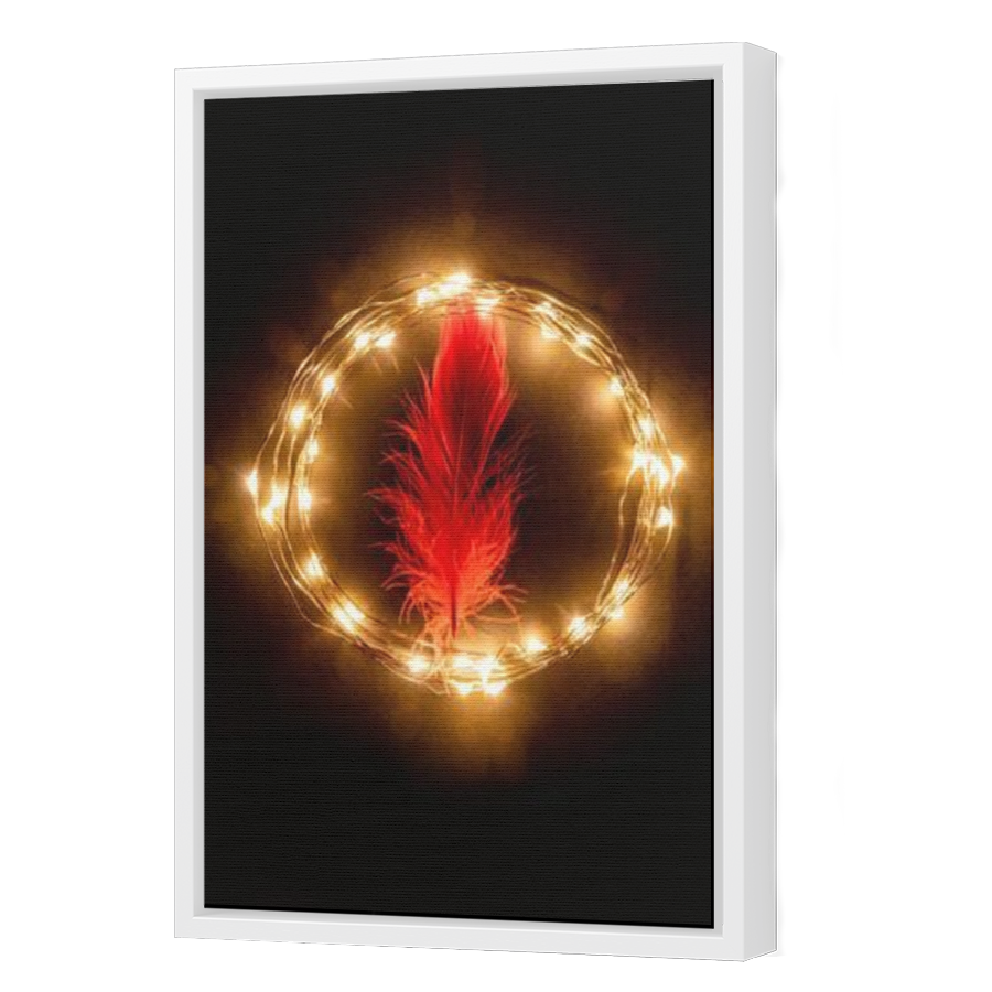 Thumbnail for Canvas - White Floating Frame