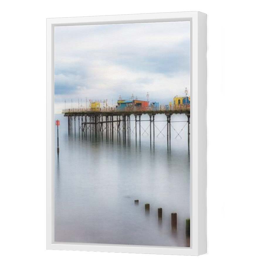 Thumbnail for Canvas - White Floating Frame