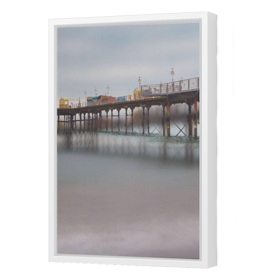 Thumbnail for Canvas - White Floating Frame