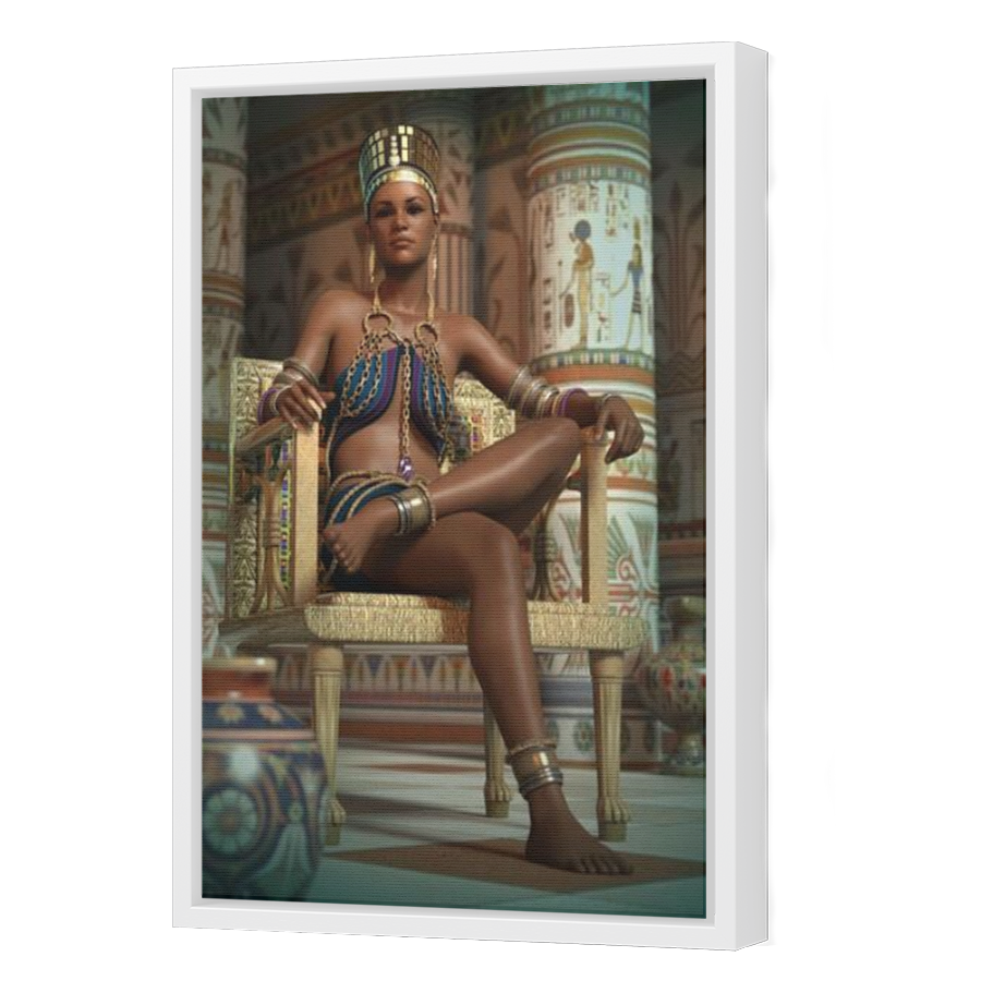 Thumbnail for Canvas - White Floating Frame