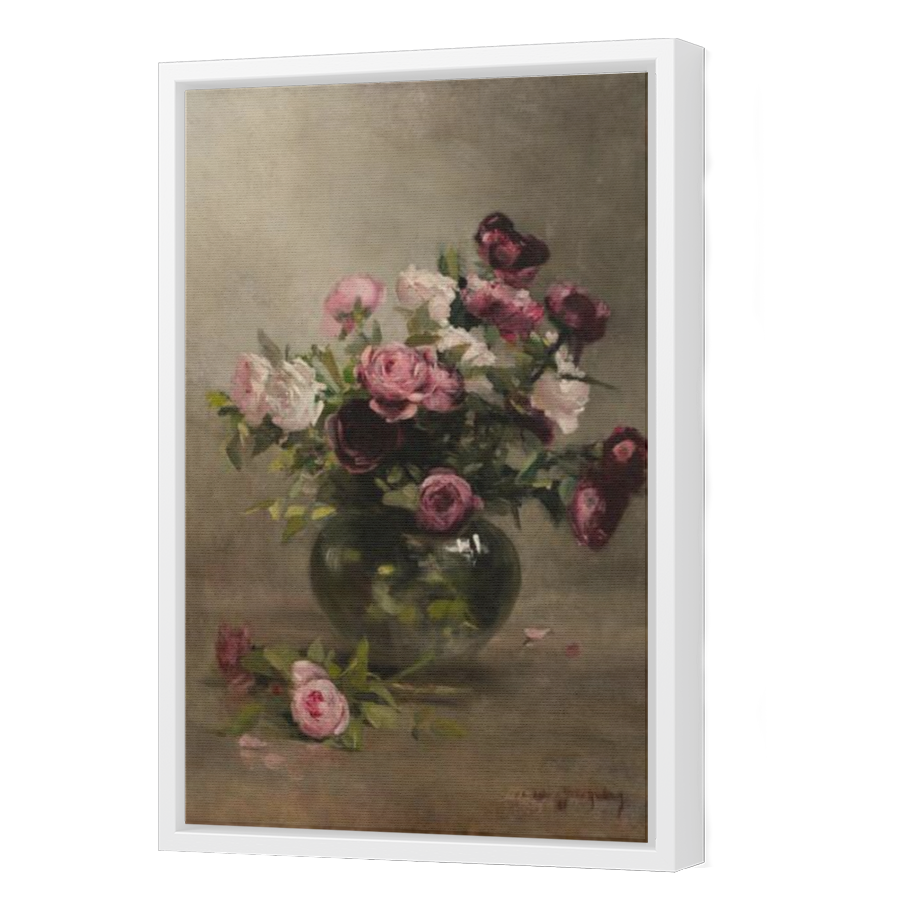 Thumbnail for Canvas - White Floating Frame