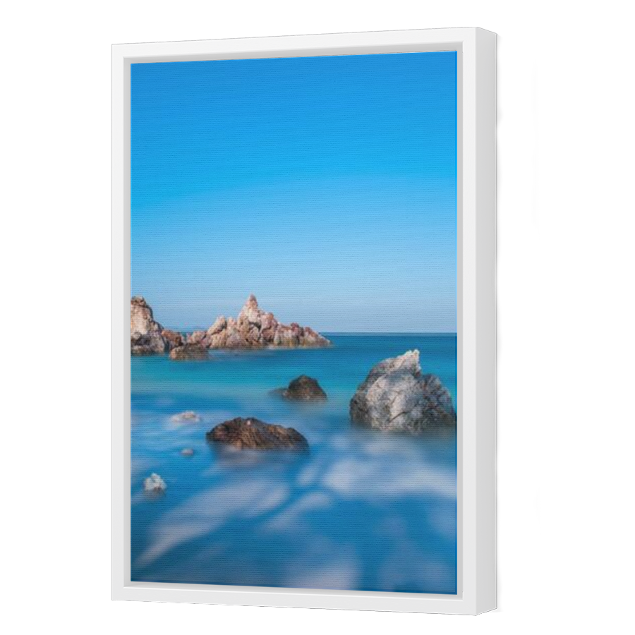 Thumbnail for Canvas - White Floating Frame