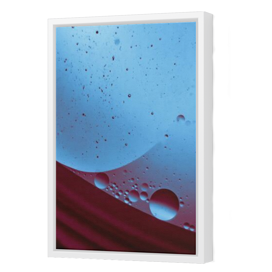 Thumbnail for Canvas - White Floating Frame