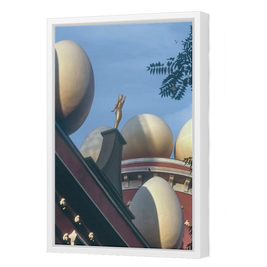 Thumbnail for Canvas - White Floating Frame