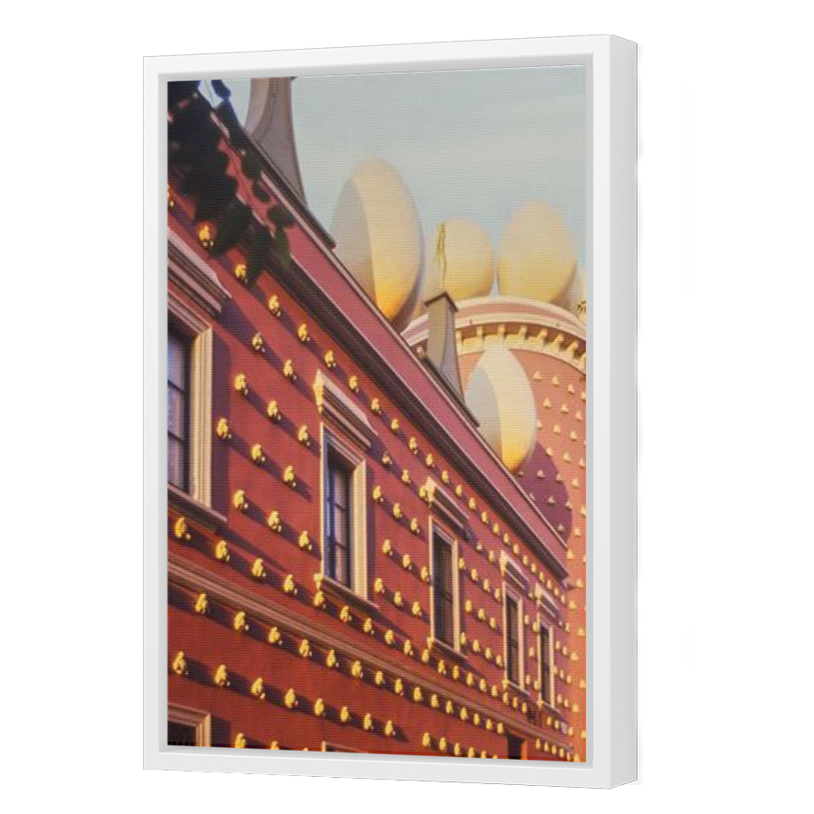 Thumbnail for Canvas - White Floating Frame