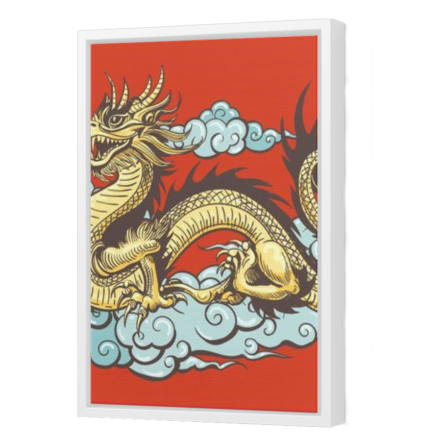 Thumbnail for Canvas - White Floating Frame