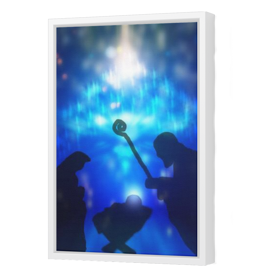 Thumbnail for Canvas - White Floating Frame