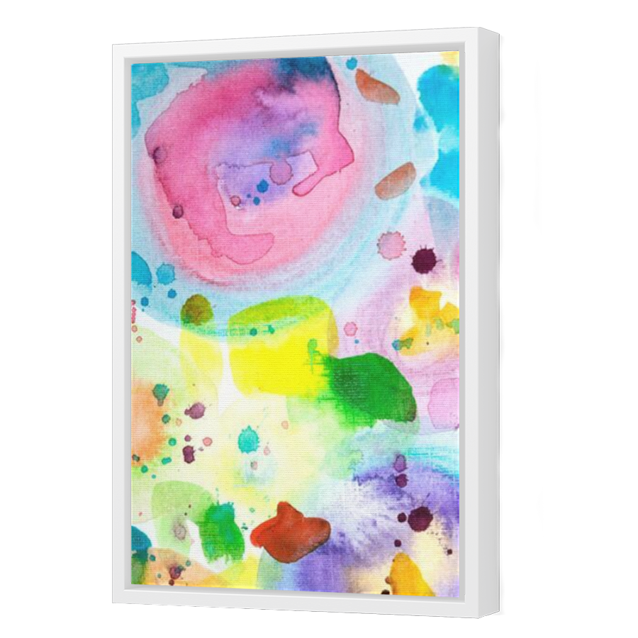 Thumbnail for Canvas - White Floating Frame