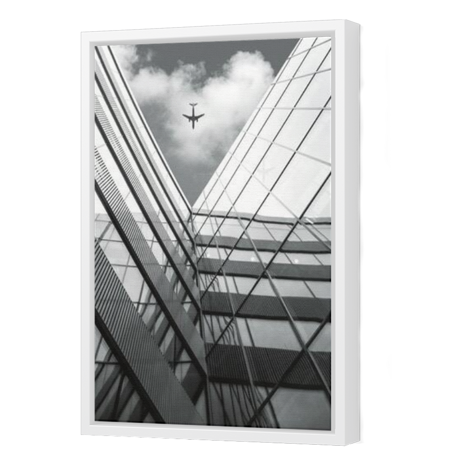 Thumbnail for Canvas - White Floating Frame