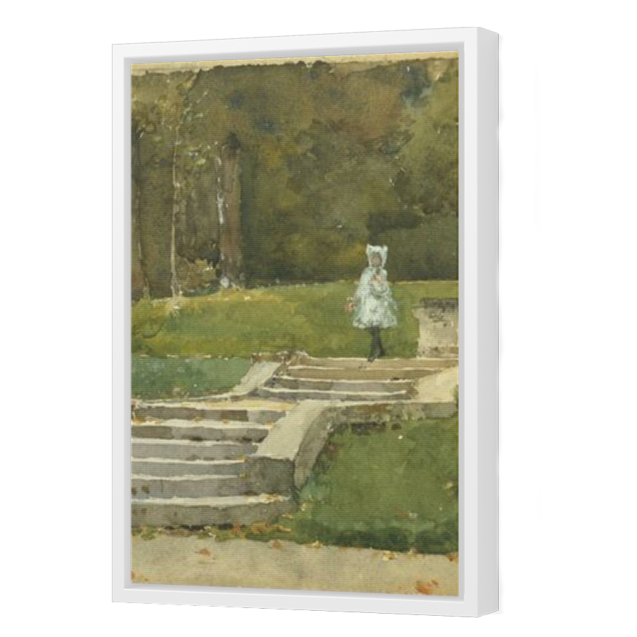 Thumbnail for Canvas - White Floating Frame