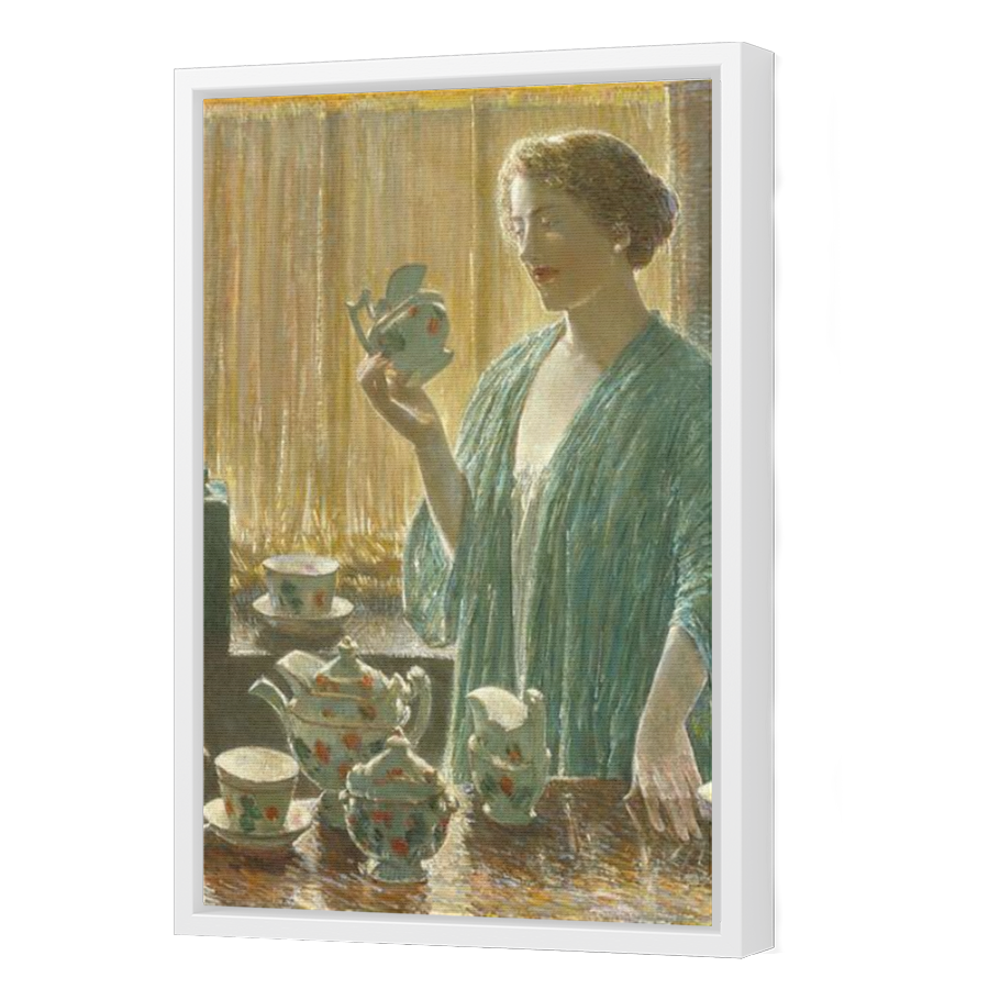 Thumbnail for Canvas - White Floating Frame