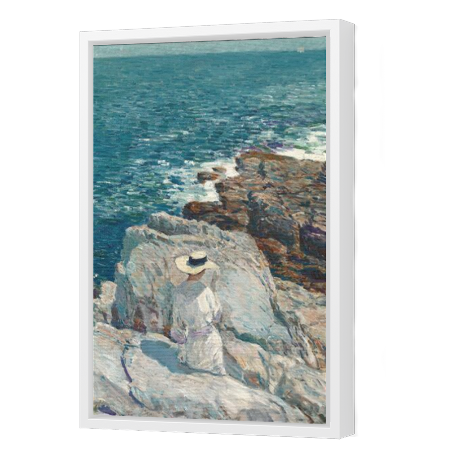 Thumbnail for Canvas - White Floating Frame