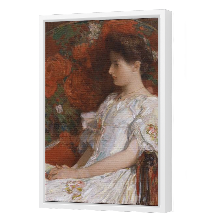 Thumbnail for Canvas - White Floating Frame