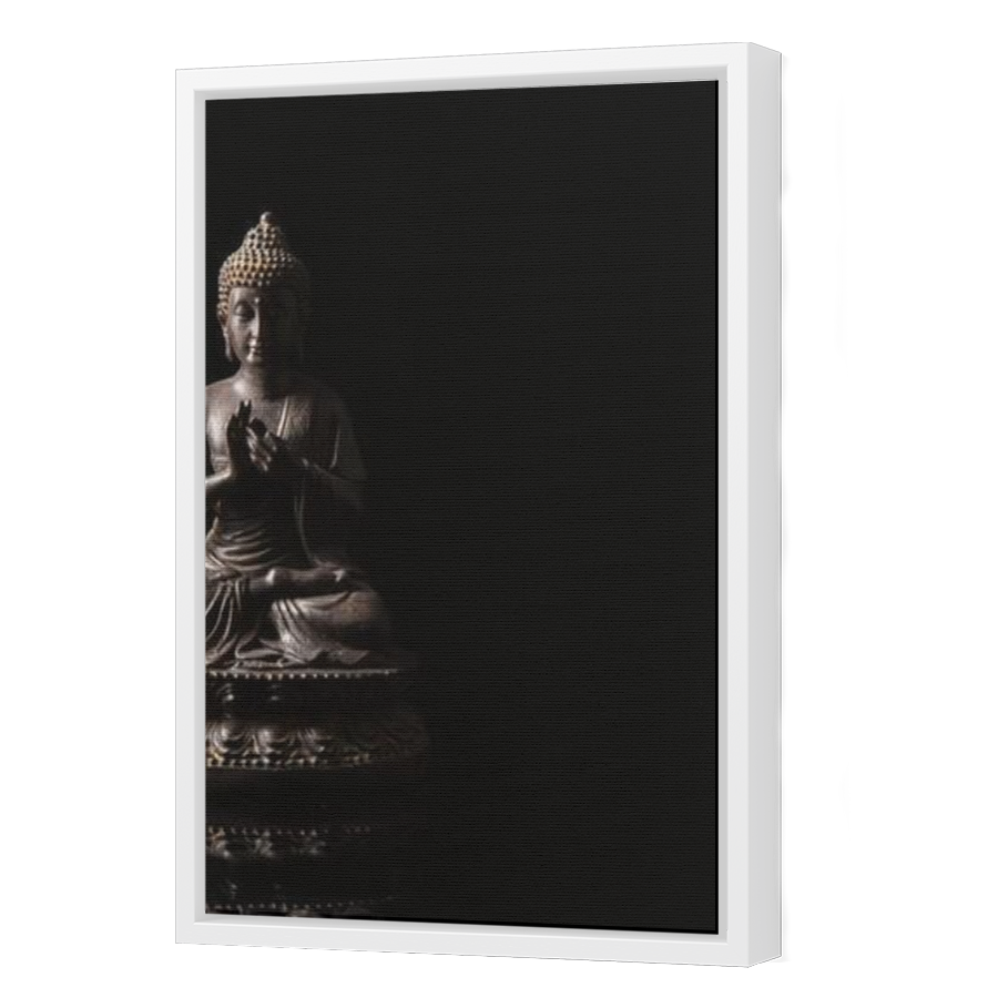Thumbnail for Canvas - White Floating Frame