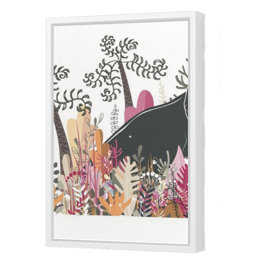 Thumbnail for Canvas - White Floating Frame