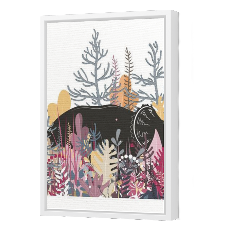 Thumbnail for Canvas - White Floating Frame