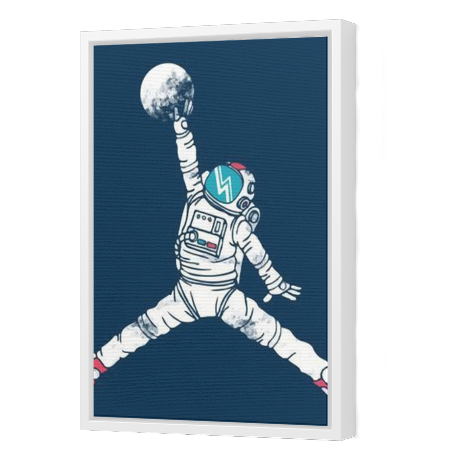 Thumbnail for Canvas - White Floating Frame