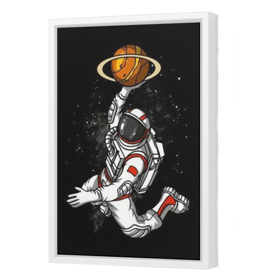 Thumbnail for Canvas - White Floating Frame