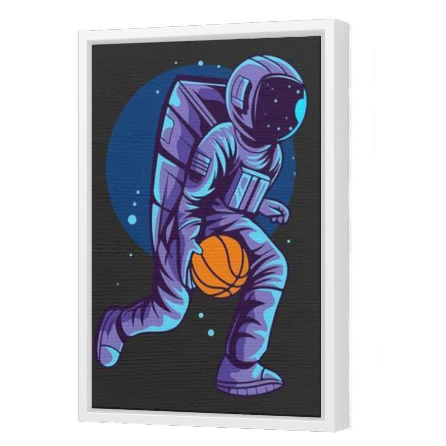 Thumbnail for Canvas - White Floating Frame