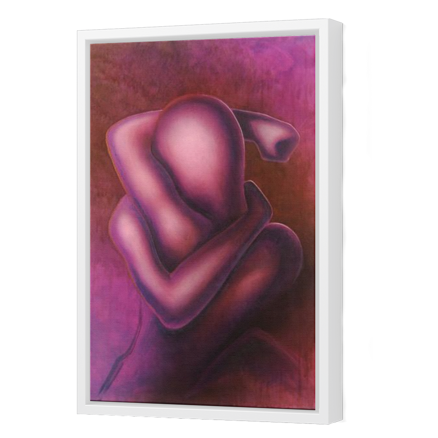 Thumbnail for Canvas - White Floating Frame