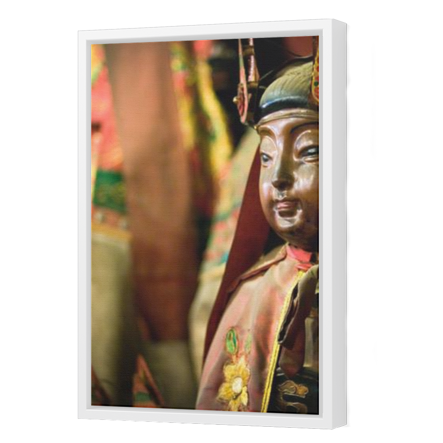 Thumbnail for Canvas - White Floating Frame