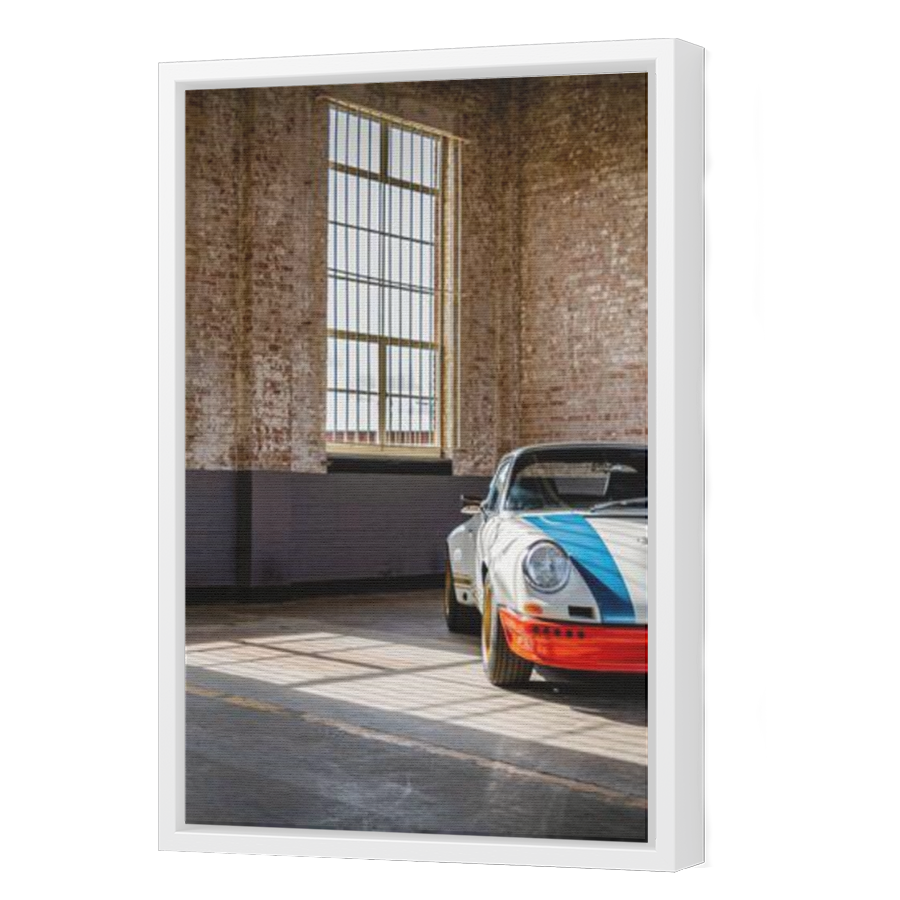 Thumbnail for Canvas - White Floating Frame