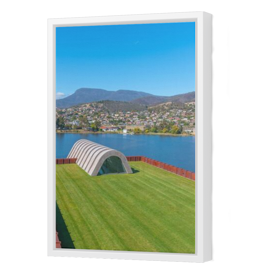 Thumbnail for Canvas - White Floating Frame