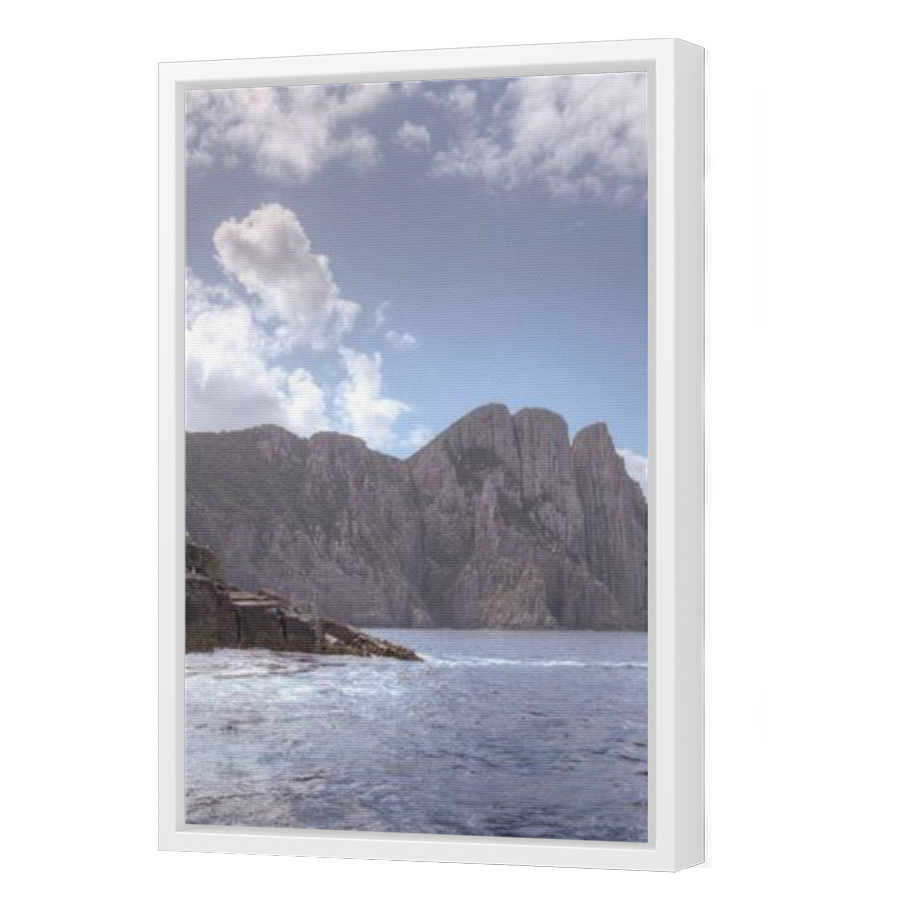 Thumbnail for Canvas - White Floating Frame