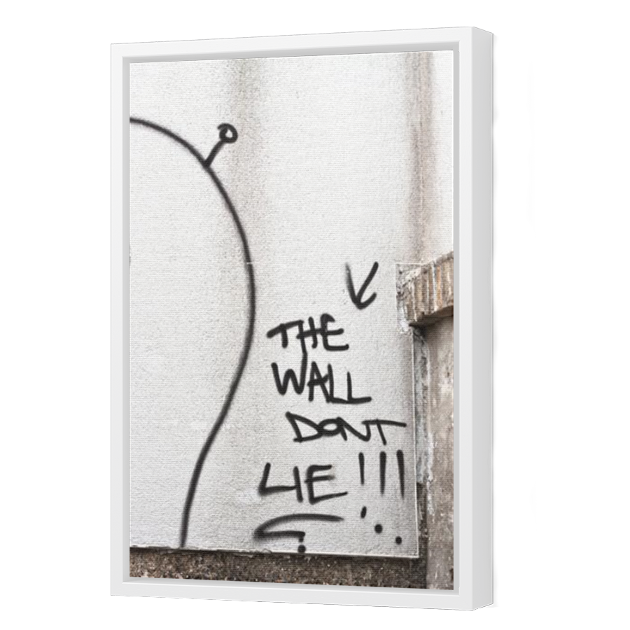 Thumbnail for Canvas - White Floating Frame