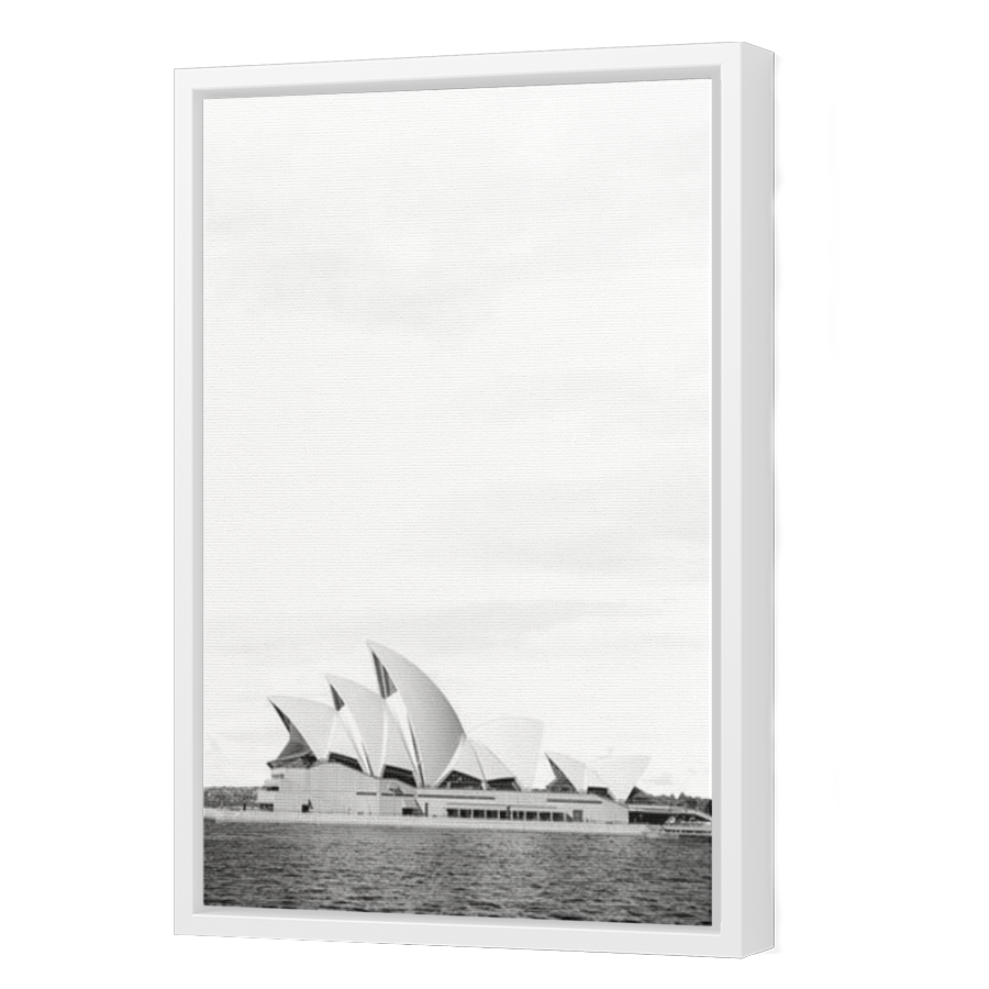 Thumbnail for Canvas - White Floating Frame