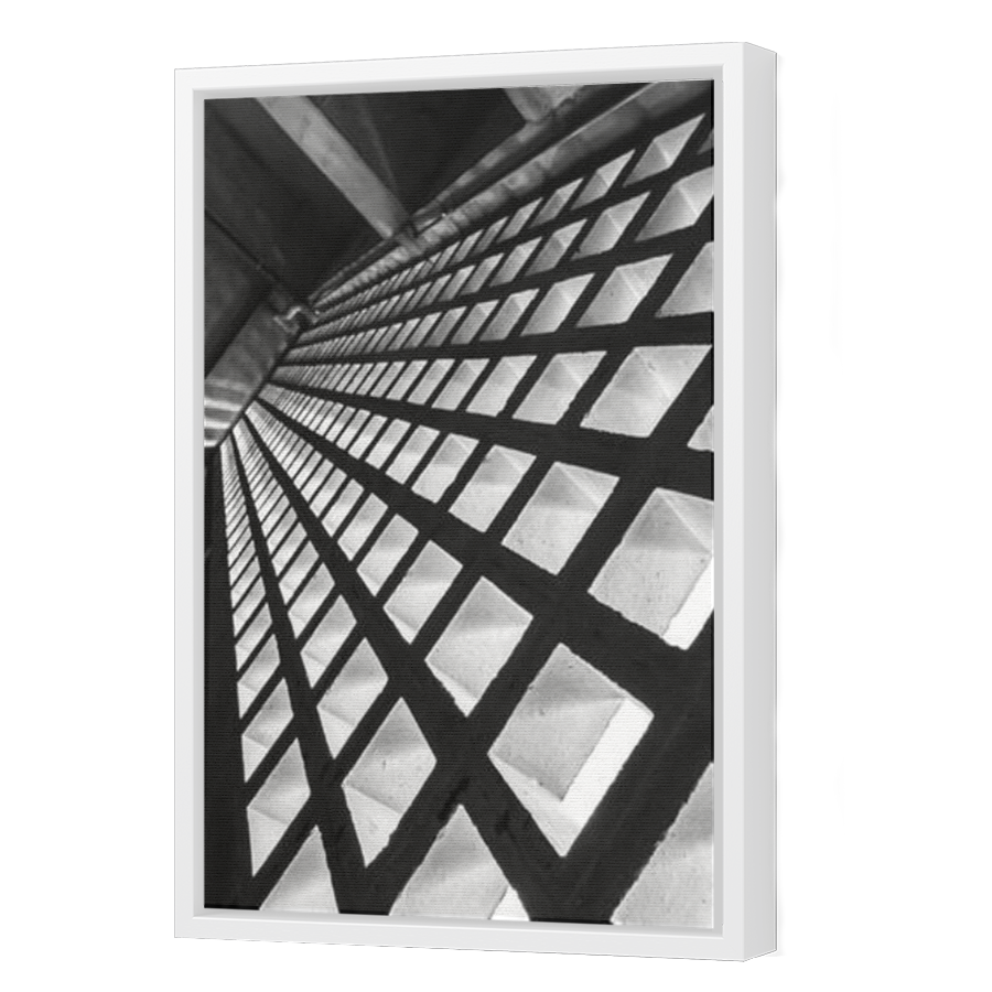 Thumbnail for Canvas - White Floating Frame