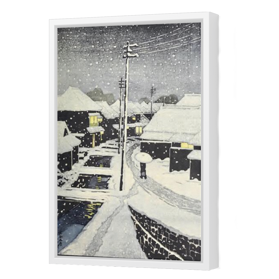 Thumbnail for Canvas - White Floating Frame